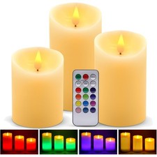 Led kerzen set flammenlos - kerzen, set,