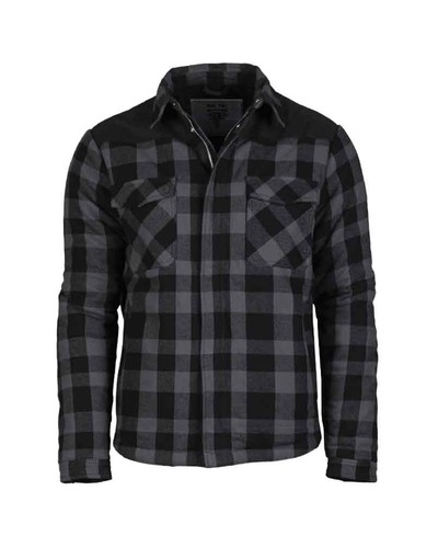 Lumber jacket schwarz grau - jacket, schwarz/grau