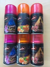 6 x AIRLINE  BLACK EDITION  MIX NACHFÜLLER  FÜR   AIRWICK FRESH MATIC