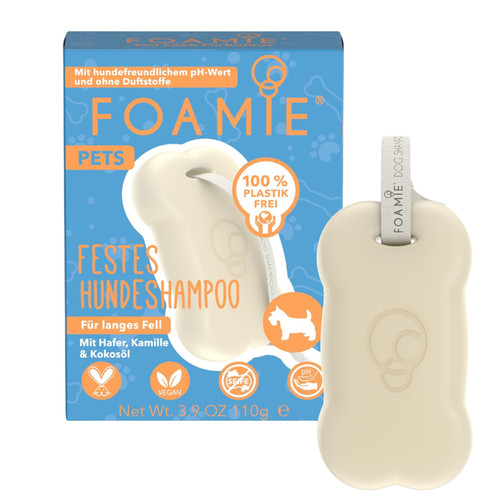 Foamie hundeshampoo langes - hundeshampoo,