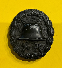 Abz Nadel Verwundetenabzeichen schwarz 4,5cm Kaiserzeit Deutsches Reich defekt