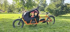 Cargo e-Bike, Ideal für Familien,500W Motor, bis 75km, Lastenrad 