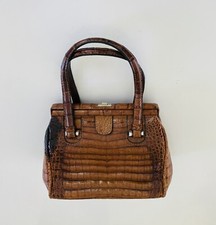 Alte Jaguar Leder Damenhandtasche