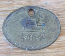 Old dog tag district Burgdorf