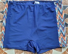 Feelgood Damen Badeshorts Badehose Badeslip Bikini-Unterteil Gr. 42 blau ohne Et