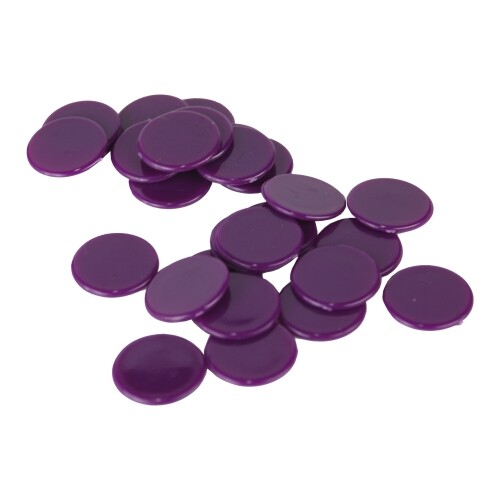 Spielchips lila - mm,