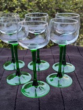 6 X Elsässer  Wein Gläser