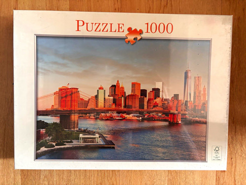 Puzzle 1000 teile skyline new - 1000,