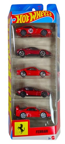 Hot wheels ferrari pack - ferrari, 5