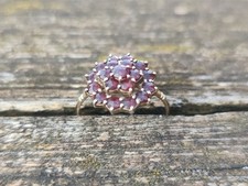 Alter Granat Ring 333