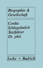 Cordia Schlegelmilch | Taxifahrer Dr. phil. | Taschenbuch | Deutsch (1987)