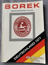 Briefmarkenkatalog: Borek Deutschland 1977, Alle Marken farbig