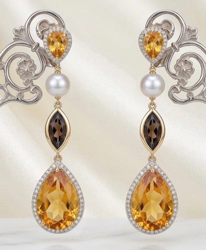 585 gold ohrringe kt - ohrringe, 14