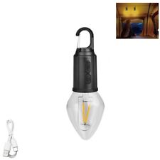 LED LAMPE CAMPING SOLAR USB WIEDERAUFLADBAR TRAGBARER HAKEN NOTLICHT 32