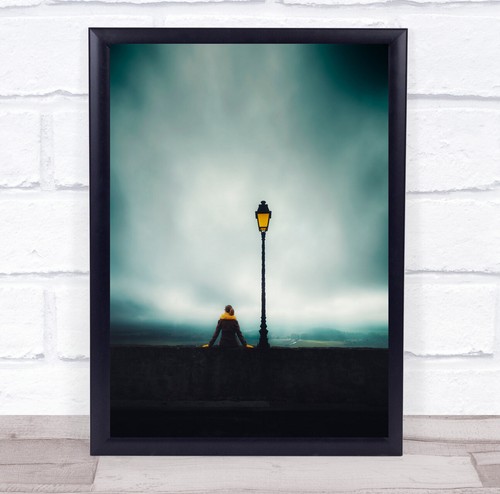 Gelbe laternenlampe - gelbe,