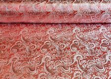 Jacquard Stoff Silber-