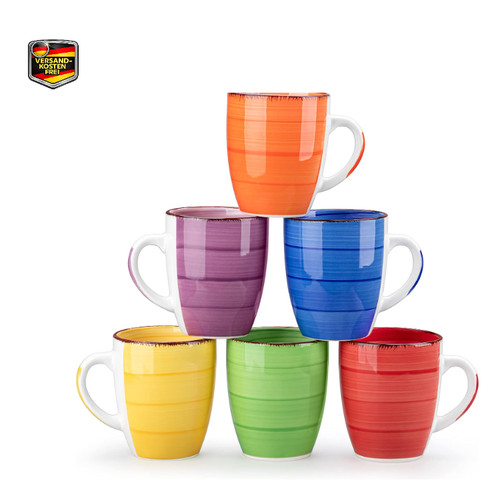Kaffeetassen steingut - kaffeetassen,