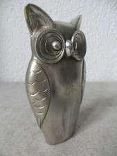 UHU, EULE - HÖHE 150 MM - SILBERFARBEN