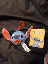 Stitch Disney Anhänger aus Plusch Schlüsselanhänger Zustand Neu mit Edikät