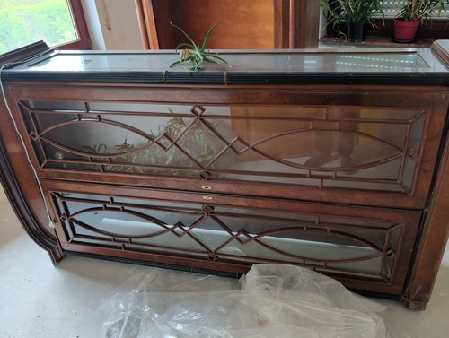 Glasschrank schrank vitrine - glasschrank,