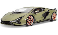 Bburago 18-11046 Modellauto Lamborghini Sian FKP 37 electric gold,  Maßstab 1:18