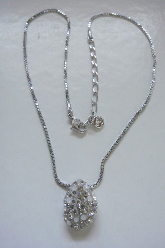Swarovski kette mit anhänger - kette,