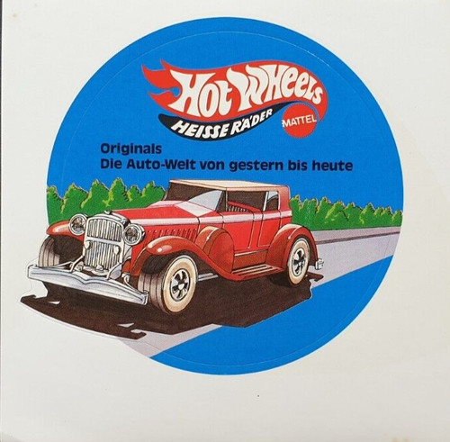 Aufkleber mattel hot wheels - -,