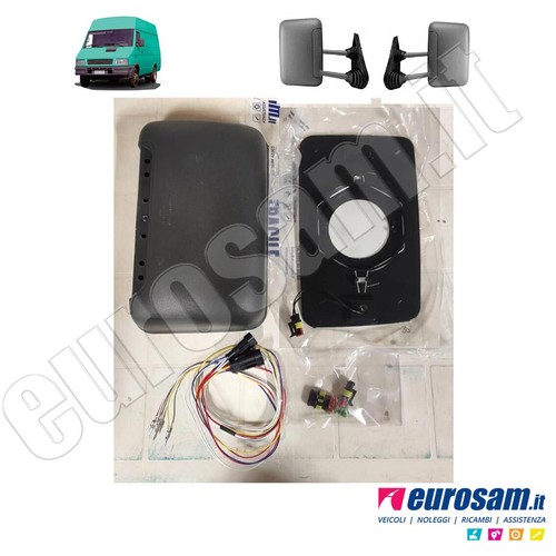 Iveco spiegel glas - glas, komplett