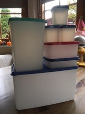 Tupperware Gefrierbehälter Set 7 teilig - Gefrierdosen - 5 verschiedene Größen