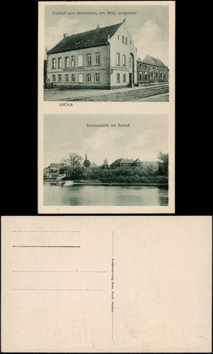 Ansichtskarte gröna bernburg - ansichtskarte, gröna-bernburg