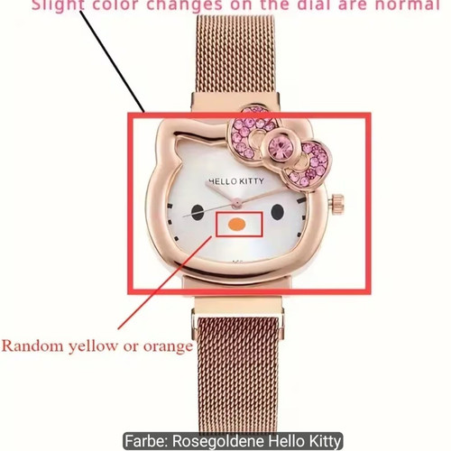 Hello kitty damen - hello, armbanduhr