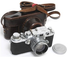 Leica IIIC post-war camera