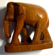Holz - Figur - Elefant   , U n