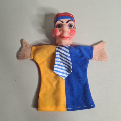 Handpuppe kasper mit gummikopf - handpuppe,