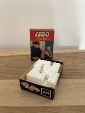 LEGO 217 Steine Weiß Schachtel Mursten 50er, 60er &70er Jahre BOX Vintage OVP