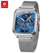 Chronograph Edelestahl Herren