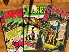 3x  Horror Comics , Williams