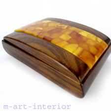 Art Déco Dose Schatulle Box Staatliche Bernstein-Manufaktur Königsberg SBM 1930