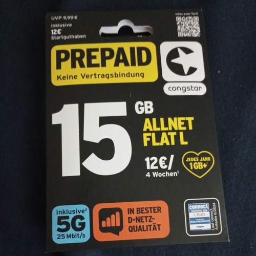 Congstar prepaid karte - prepaid,
