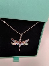 Paua Muschel Libelle S925