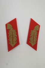 Kragenspiegel Antik General Wehrmacht Effekten gestickt