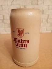 Mahrs Bräu Bamberg Bierkrug 1L, Rarität