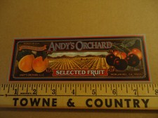 Andy's Orchard Morgan Hill CA