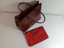 The Bridge Dalston Shopper Tasche Leder 36 cm braun/cognac