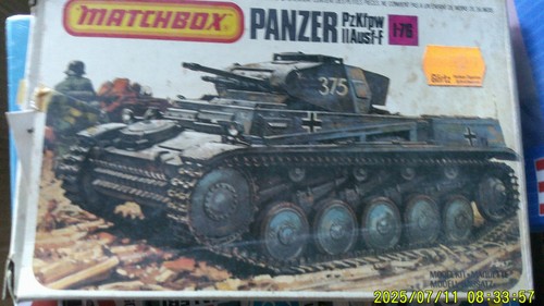 Matchbox panzer pzkfz - pzkfz, ii