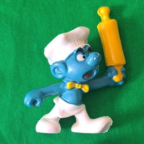 Schlumpf figur koch - schlumpf-figur, "koch-schlumpf"
