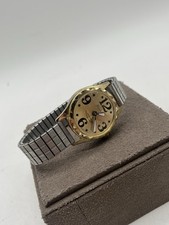 VINTAGE LUCERNE HERRENUHR HANDAUFZUG ANTIMAGNETIC ELATISCHES ARMBAND F.3