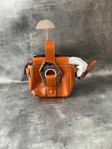 Umhängetasche leder ganni - leder,