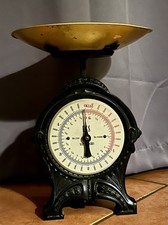 Antike EKS Nostalgie Sammler Deko Vintage Retro Küchenwaage Landhaus Gusseisen-