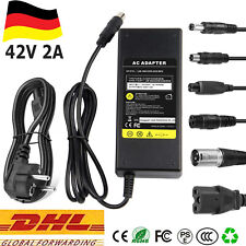 Ladegerät Netzteil 42V 2A, für 36V Akku Pedelec E-Bike Scooter Mit Rund stecker